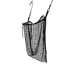 Eco Graze Slow Feed Hay Net – Durable Knotless Nylon Horse Feeder (Black)