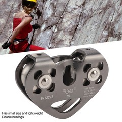 Climbing Pulley Portable Lightweight Ideal For Rock Climbing Aluminum Popular