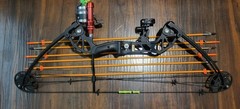 Bowfishing Bow Kit with Arrow Ready to Shoot Right Handed 15-45 LBS Draw Length