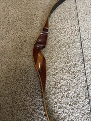 Handmade Antique Wood Long Bow 58”- Herters Recurve Bow
