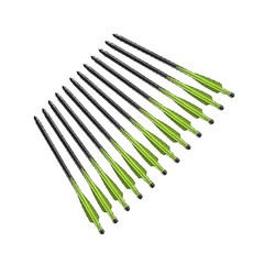 7 Inch Bolts with 2 Inch Vanes 12 Pack for Hunting and Target Practice
