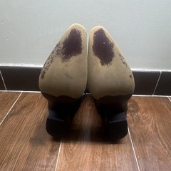 Women’s Black Western Equestrian Boots Floral Cutouts Size 8.5 NW3045