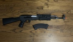 ORANGE TIP Airsoft CYMA Standard Full Metal AK47 AEG, 430 FPS