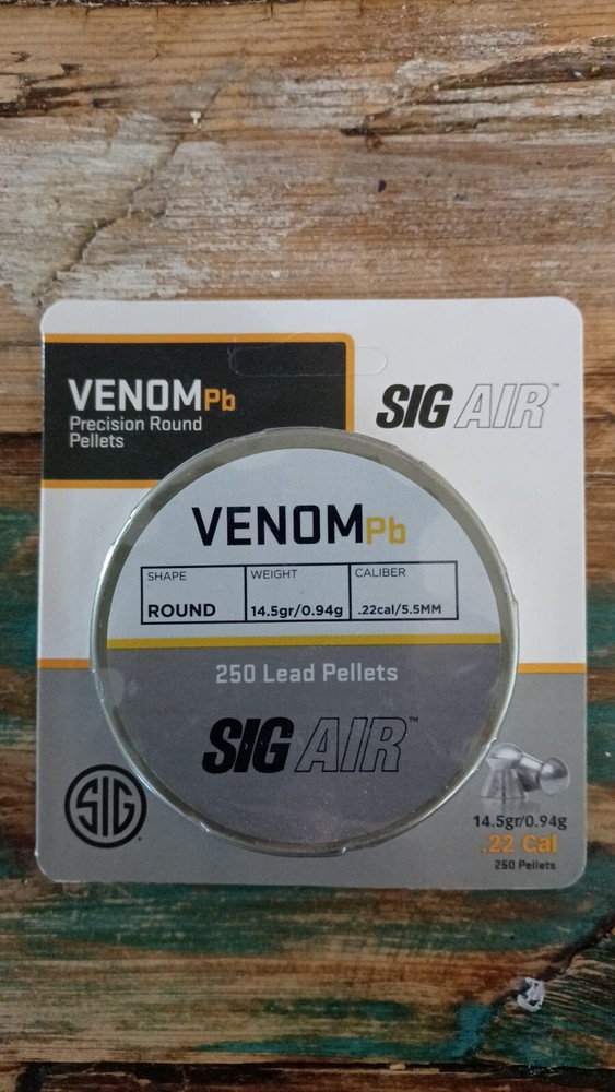 Sig Sauer VEMON Pellet .22 Cal (250 count) AIR-AMMO-VPB-22