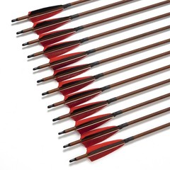 Archery 60″ Takedown Recurve Bow 25-60lbs Bow Outdoor Hunting Arrow Shoot Target