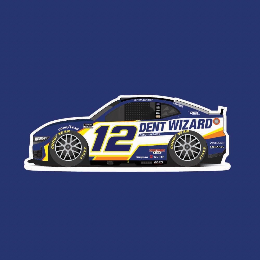 2025 NASCAR Ryan Blaney Dent Wizard Sticker