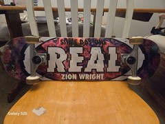 REAL Skateboard Zion Wright Pro Model Skateboard with Independent Trucks