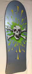 Vintage 1985 BRAND X SKATE DECK Original DedHed Skull Skateboard nos new og RARE