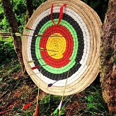 Sustainable Archery Target 19.7 Inch Made of Straw for Eco Conscious Shooters