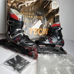 Tecnica Womens AVS in-line Skates w/ Box & Manual Made in ITALY – Size 6N/24