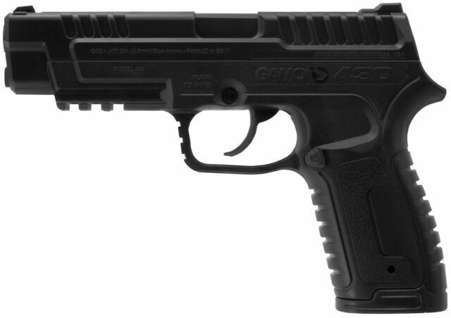 Gamo P-430 .177 Caliber CO2 Powered Pellet/BB Pistol Single/Double Action