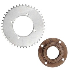 Steel 44T Chain Sprocket Kit For ATVs Toughness Stable Performance Popular