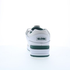 Globe Fusion GBFUS Mens White Leather Lace Up Skate Inspired Sneakers Shoes