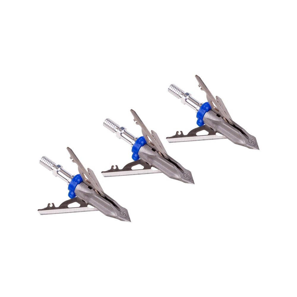 DeadMeat V2 Mechanical Broadhead 100 GR 1.5 Inch Cutting Diameter 3 Blades