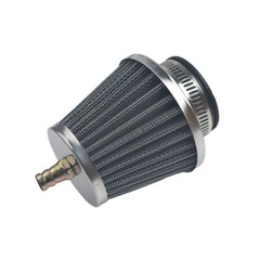 38mm 39mm 40mm Air Filter with Nipple For 50cc QMB139 Moped Scooter ATV