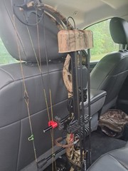 Gear Hook (2 Pack) Bow Hanger. Headrest Mount. (Deer Hunting) Car Or Truck