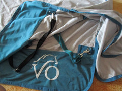 72» ovation Fly sheet with Belly Guard gray & blue