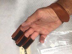 American Leathers Big Shot Archery Shooting Glove Buffalo Leather