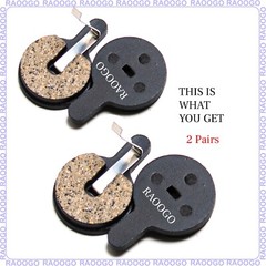 2 Pairs Brake Pad Ceramic fit NIU KQi Electric Scooter