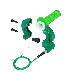 New 7/8″ 22mm Twist Throttle Accelerator Handle Grips and Cable Set with blue