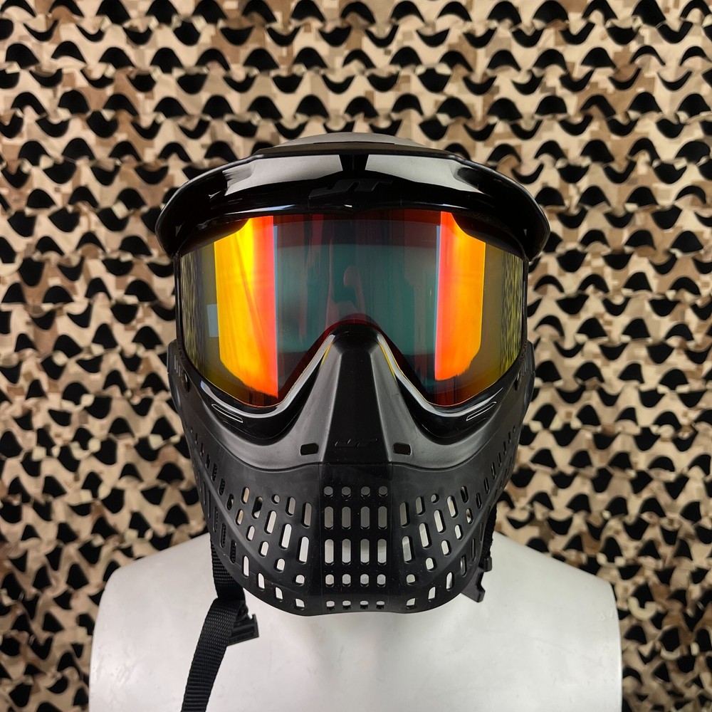 NEW Jt ProFlex Thermal Paintball Mask – Black/Black w/ Prizm 2.0 Hi-Def Lens