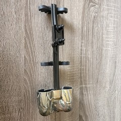 Bohning AQ600EDGE Bow Quiver Bow-Mounted for Compound, Camo/Black