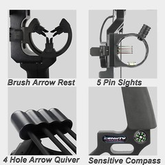 Archery Compound Bow Set 20-70 LBS Hunting Compound Bow for Archery Hunting