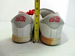 LAKAI LTD. Skateboarding Shoes – S / KINGSTON SM3 Size 10.5 White Leather 05115