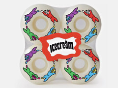 NEW ICECREAM BBC Skate Wheels 411-1811 White MSRP $60
