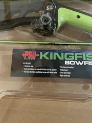 PSE BOWFISHING KIT KINGFISHER 56″ 45# RH GREEN DK’D Camo Open Box *read*