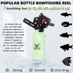 SOPOGER Archery Bowfishing Bow Kit – Powful 45lbs Bow Fishing Combos Kit with…