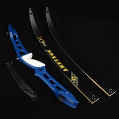 14-40lbs 66» 68» 70»Takedown Recurve Bow Set Arm Guard Archery Target Hunting