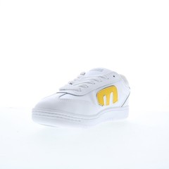 Etnies Locut 4101000507100 Mens White Leather Skate Inspired Sneakers Shoes