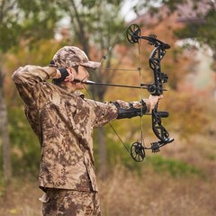 30-70lbs Compound Bow RH 310fps Archery Target Shooting Hunting Set Let-off 75%