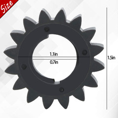 695708 Starter Pinion Gear Replacement (10 Pack) Fit for Briggs & Stratton Lawn