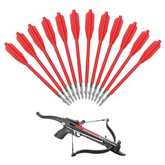 6pcs 6.8″in Plastic Hunting Fishing Bolts Arrows for 50-80 lbs Pistol Crossbow