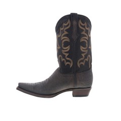 Dingo The Duke DI-107 Mens Black Leather Pull On Cowboy Western Boots 11