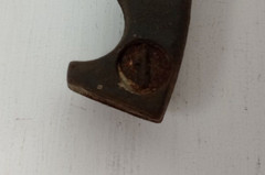 Vintage Iron Top Ringer Horse Shoes 2.5 Pounds (2 sets) Pitching Game
