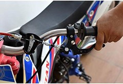 FXCNC CNC Aluminum Universal Performance Stunt Clutch Lever Mount Bracket Ano…