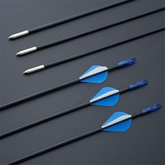 54» Takedown Recurve Bow RH & Fiberglass Arrows Archery Kit for Hunting Target
