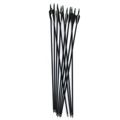 12Pcs 30 Inch Carbon Arrows SP500 OD 7.8mm Archery For Compound/Recurve Bow Hunt