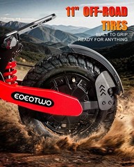 4000W Folding Electric Scooter Full Suspension 11in Tires 50MPH Top Speed