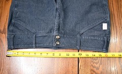 Tailored Sportsman, Trophy Hunter breeches, low/ front, Navy Denim, 30R jean