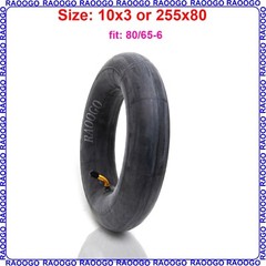 10×3 255×80 Inner Tube Tire Heavy Duty fit 10×4 80/65-6 Electric Scooter