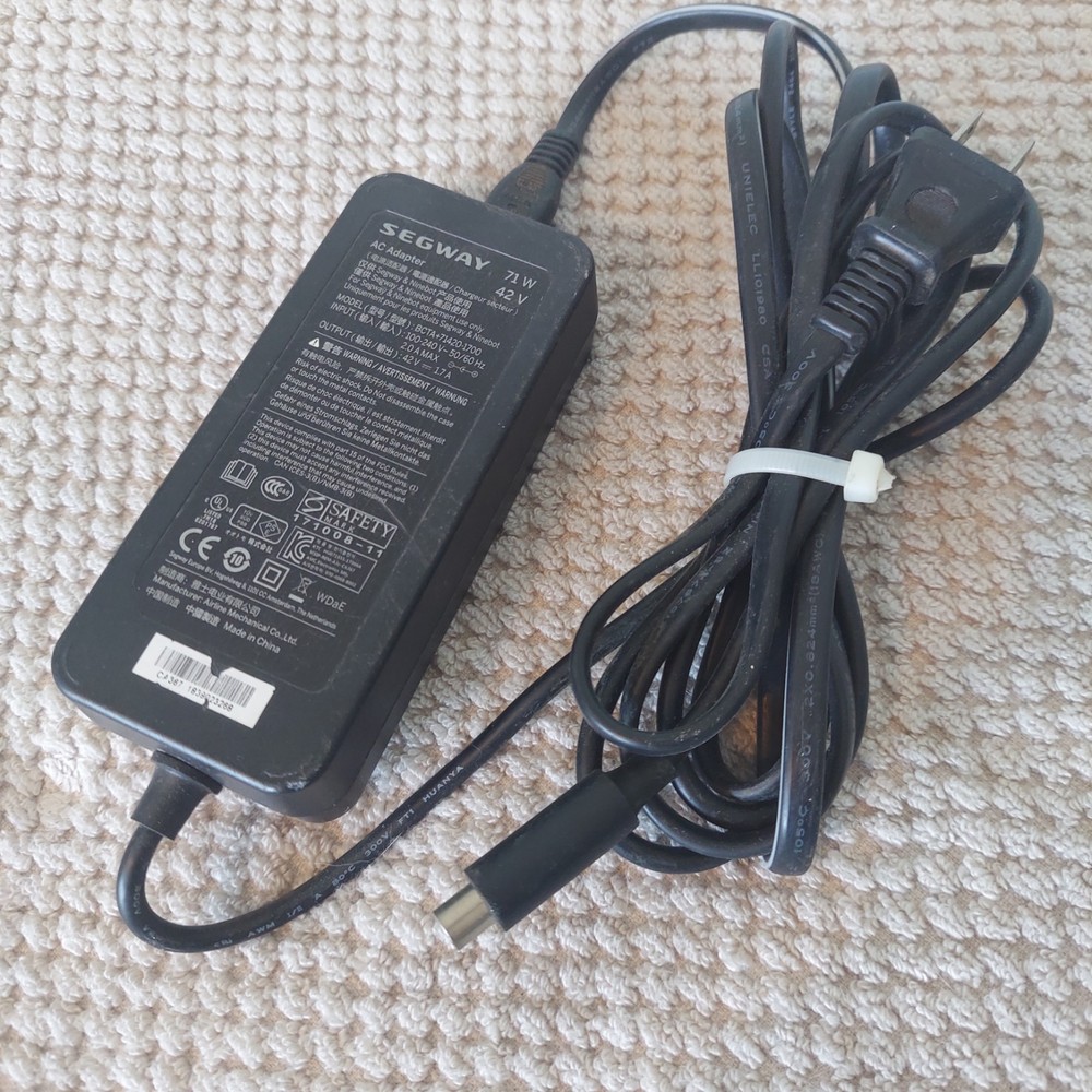 42V Charger for Segway Ninebot Electric Scooter Power Supply UL 62368-1