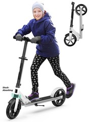 Adjustable Kick Scooter for Adults Teens Kid Foldable Scooter 7.9IN Big Wheels