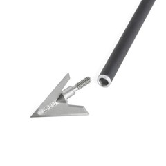 Archery Broadheads 100 Grain Compound Bow Hunting 3 Blade Fixed Arrowheads Tip