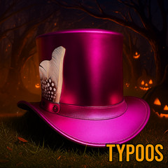 Magenta Leather Top Hat with Feather: Steampunk Gothic Cosplay pink hat western