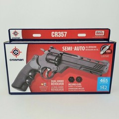 Crosman Vigilante Revolver Dual Mag .177 Cal Pellet + BB CO2 Air Pistol 465fps