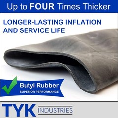 (2-Pack) 23×8.50-12, 23×9.50-12 Inner Tube for Lawn Mower Tractor Tires, Tube…